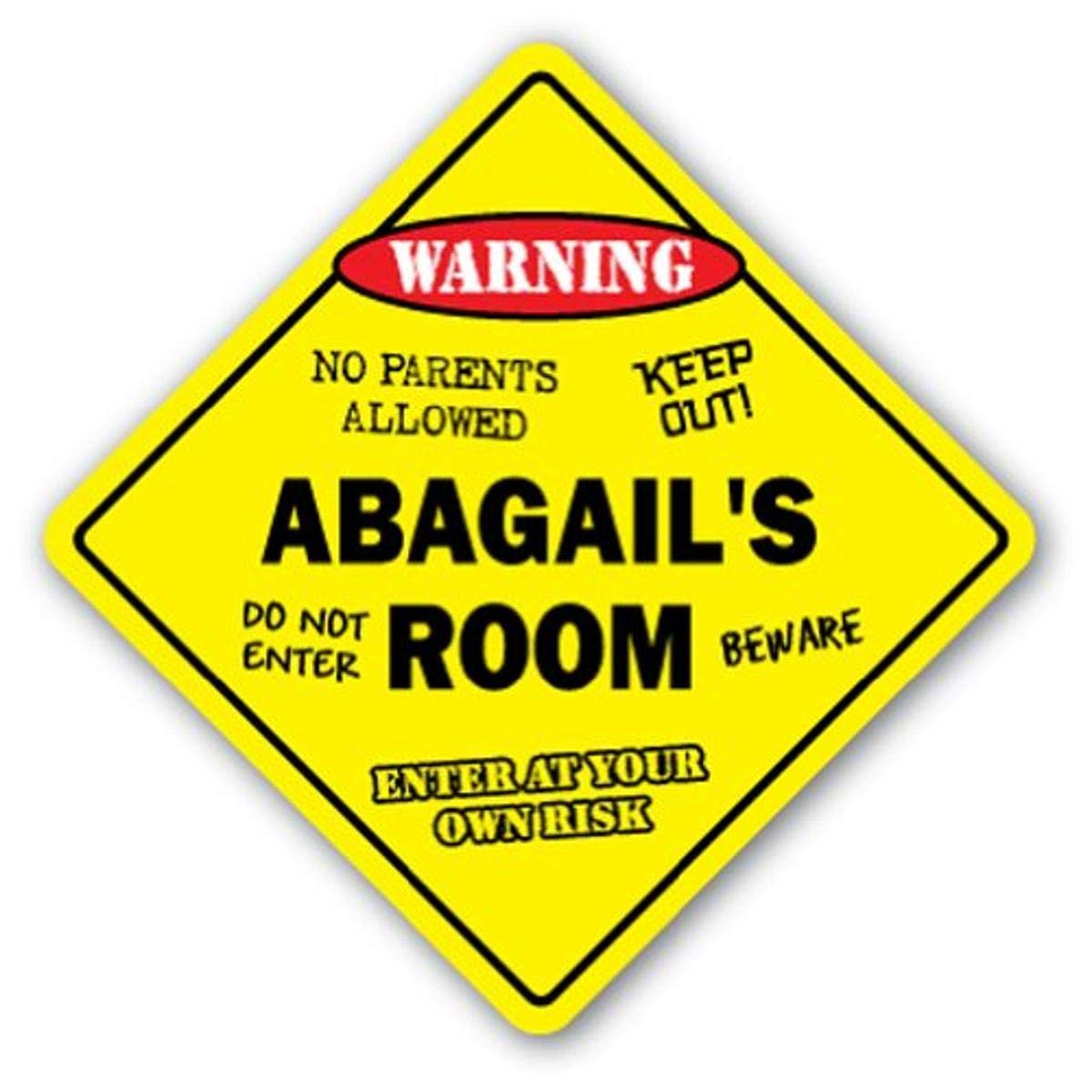 Abagail's Room Sign Kids Bedroom Decor Door Children's Name Boy Girl Gift