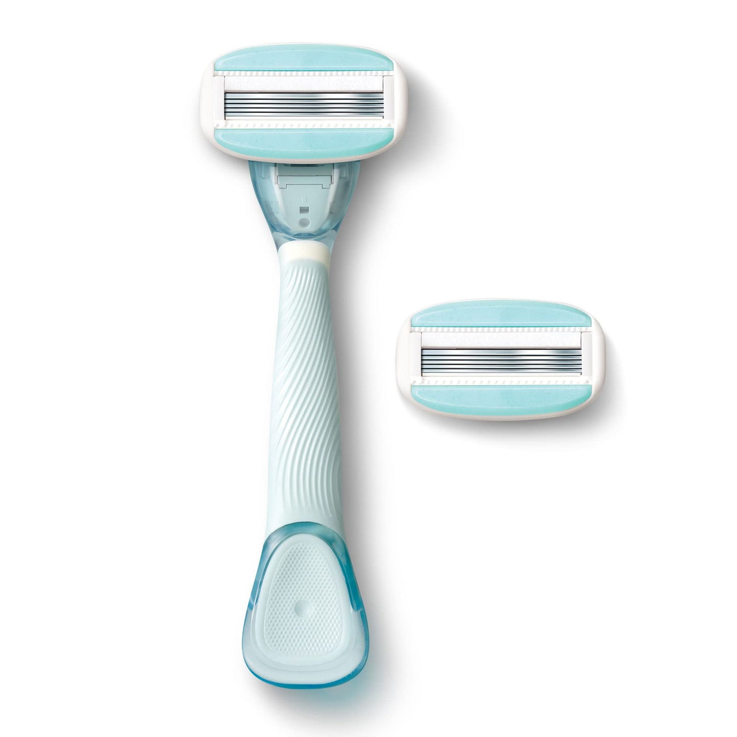 Dorco EVE 5 Razors - Smooth Shaving Razors for Women with 1 Handle & 6 Cartridge Refills, 5 Curved Blades with Flexible Moisture Bar