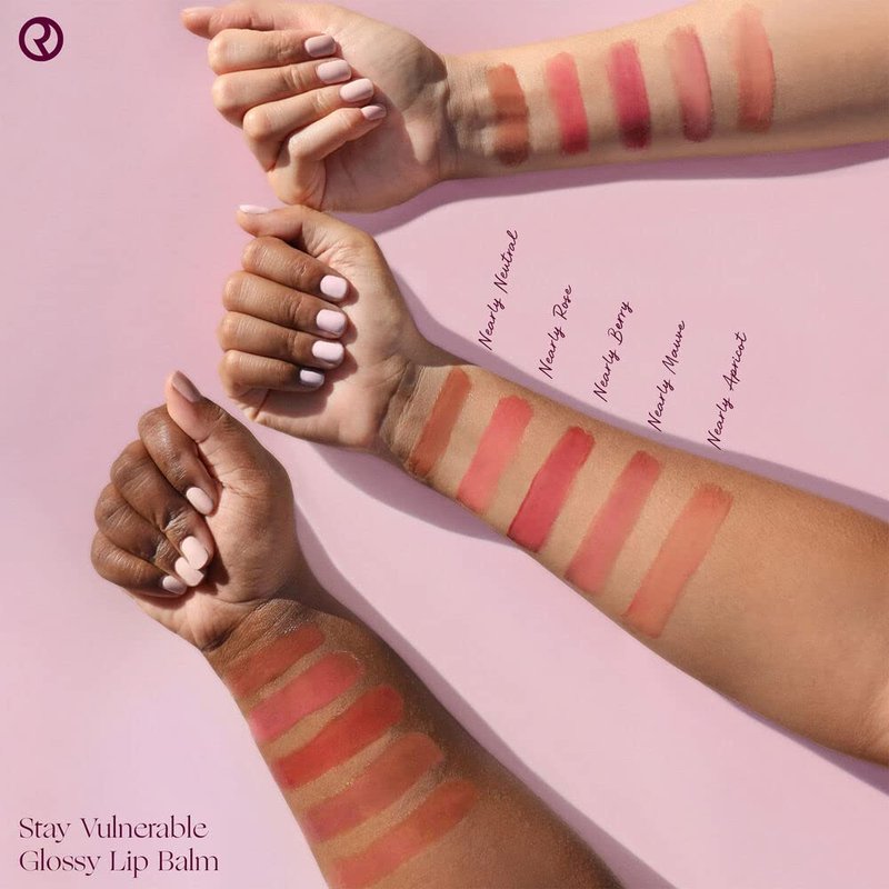 Stay Vulnerable Glossy Lip Balm - Rare Beauty | Nearly Neutral Hydrating Formula