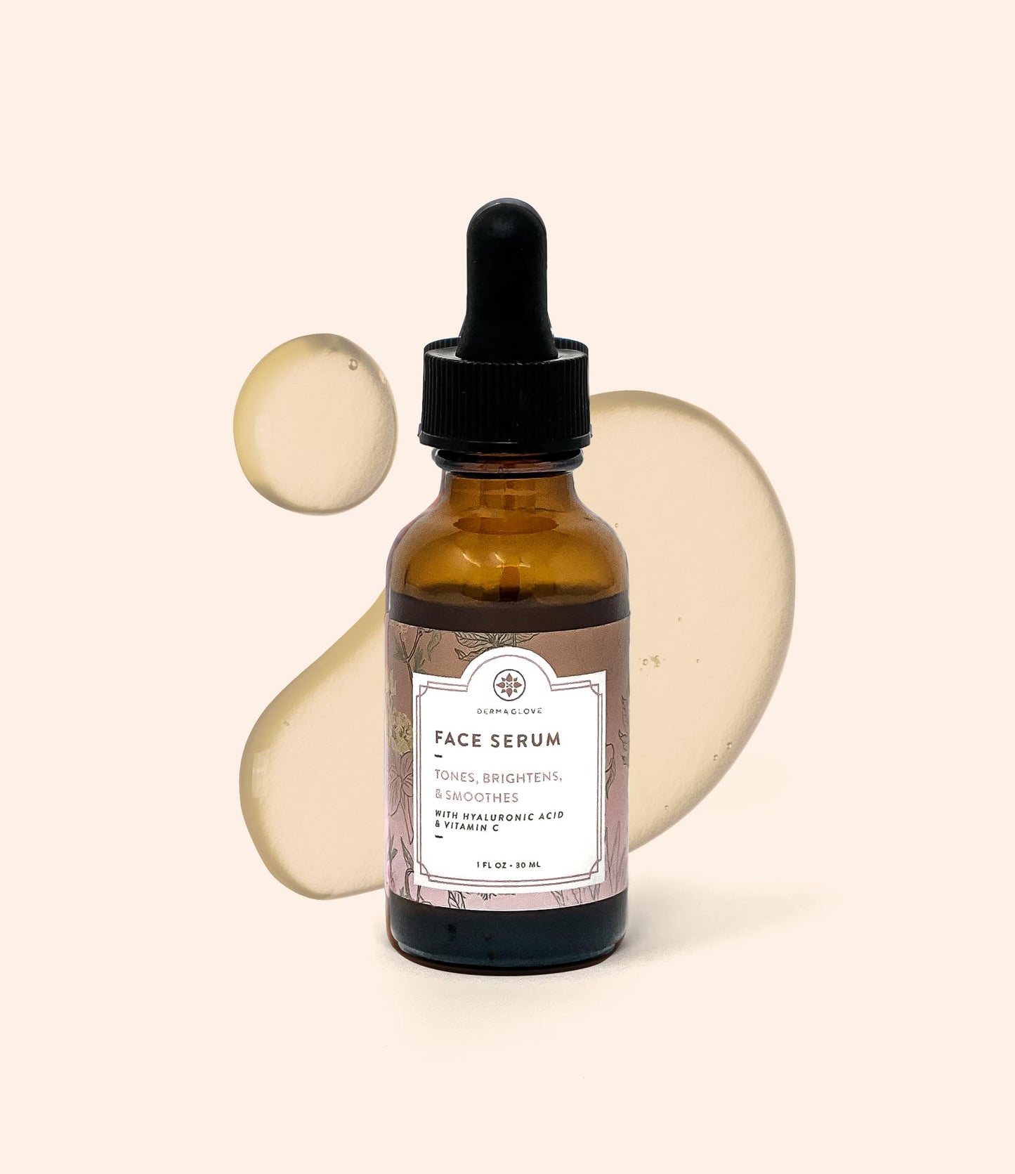 Face Serum - Brightening Serum with Vitamins A, C, & E, Hyaluronic Acid & Witch Hazel - 1 Fl Oz (Pack of 1)