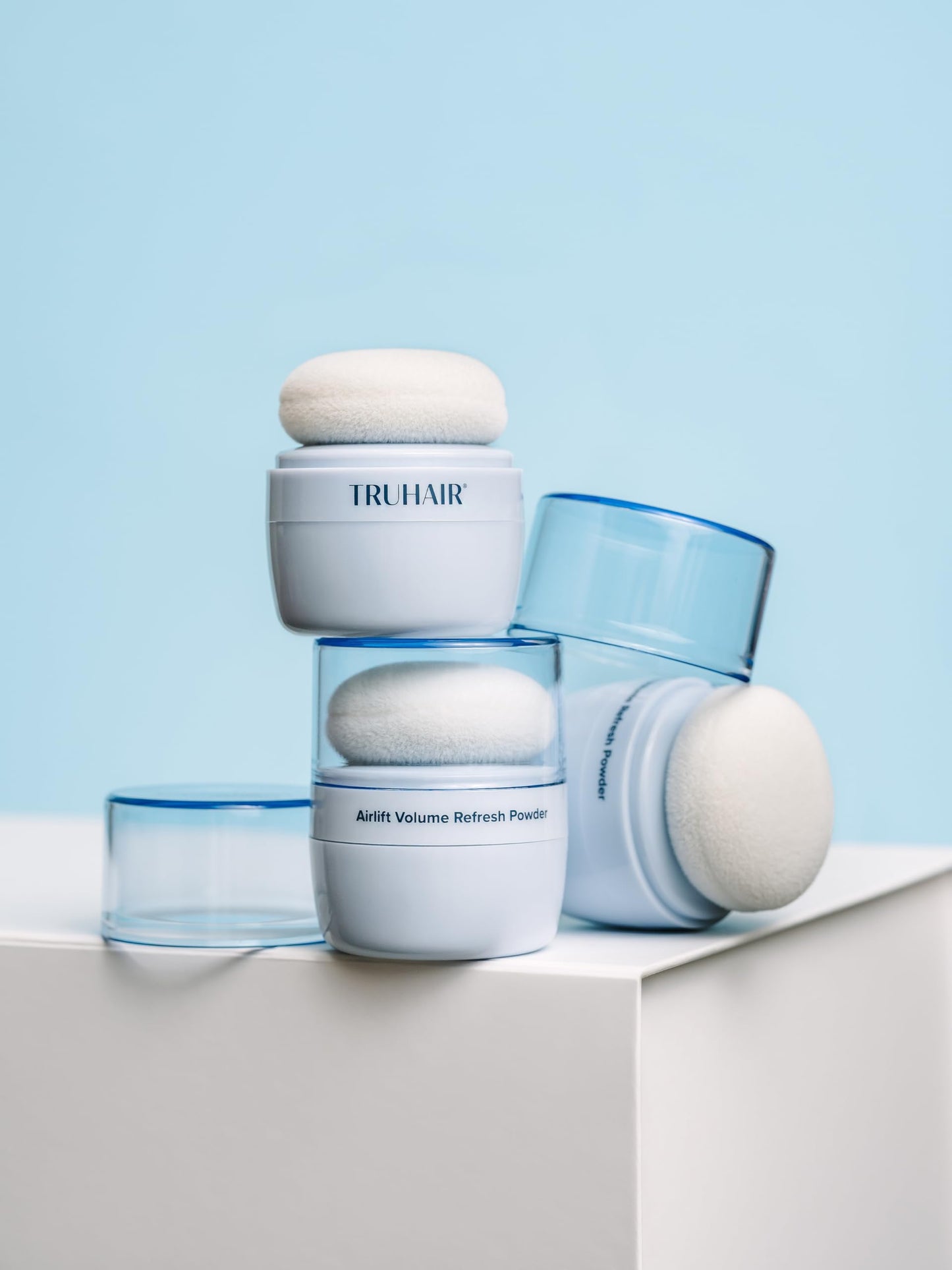 Truhair Airlift Volume Refresh Powder โ Instant Hair Volume & Texture Powder for Men & Women - Absorbs Oil, Refreshes Roots & Extends Style Between Washes โ Lightweight, Hydrating Formula โ 0.21 Oz