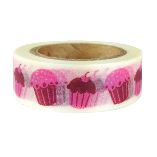 Wrapables Hearts & Sweets Japanese Washi Masking Tape - Cupcakes