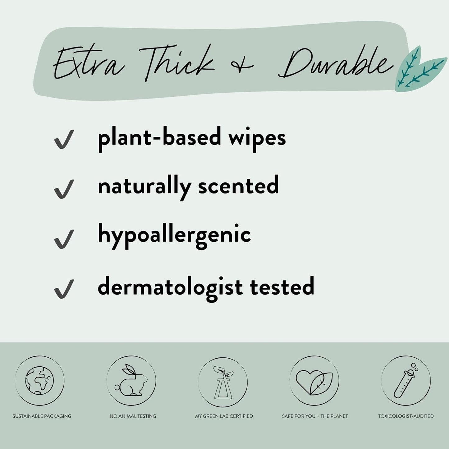 The Honest Company Hydrate + Cleanse Naturally Scented Wipes | Cleansing Multi-Tasking Wipes | 99% Water, Plant Based, Hypoallergenic | Aloe + Cucumber, 60 Count
