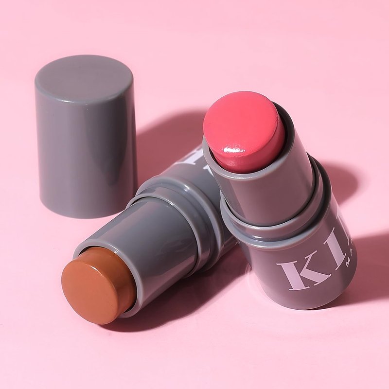 KIMUSE Cream Contour Stick Duo - 2-in-1 Blush & Bronzer for All Skin Tones | Lightweight, Waterproof, Highly Pigmented