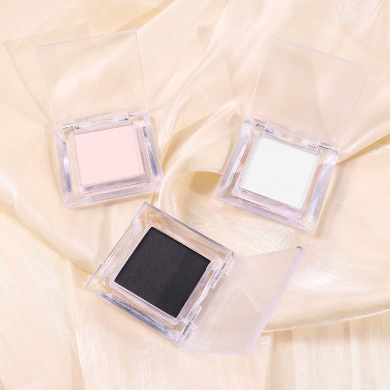 Matte High-Pigment Eyeshadow - Velvety Silky Finish | Long-Lasting Waterproof White 02