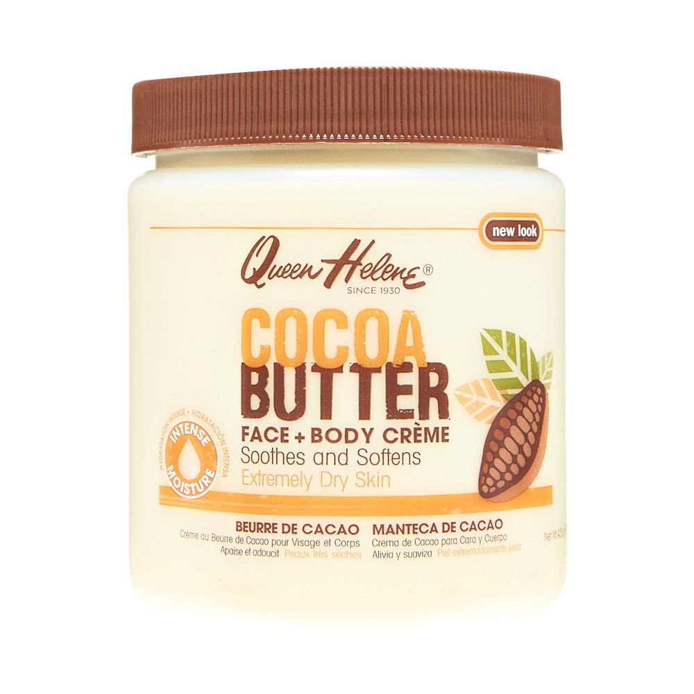 Queen Helene Cocoa Butter Face & Body Cream, 4.8 Oz (Packaging May Vary)