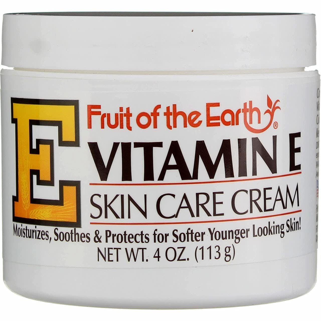 Fruit Of The Earth Bogo Cream Vitamin-E 4 Ounce Jar (113g)