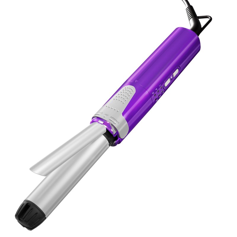 BERTA 2 in 1 Flat Iron Professional Hair Straightener & Curler Iron,Ceramic 1 Inch Curling Iron,Fast Heating Curling Wand Adjustable Temp for All Hair Types