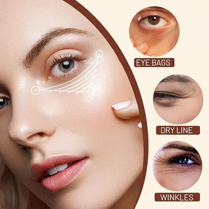 Balm for Eye Bags, Under Eye Balm Stick for Under Eye Bags, Eye Cream, Eyes Bags Serum, Deep Moisturizing Hydrating (2)