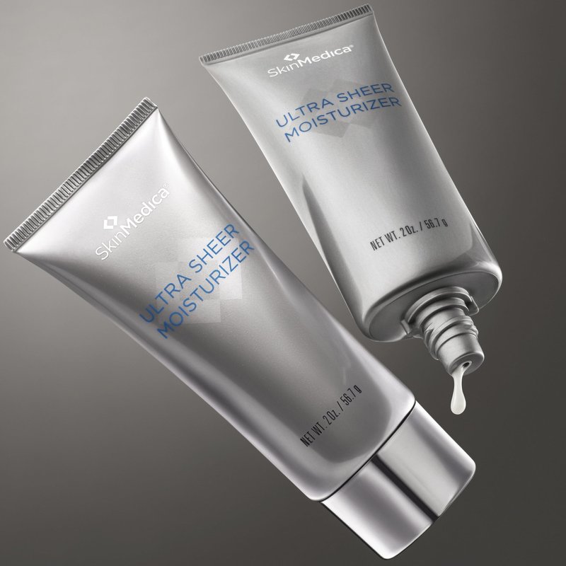 SkinMedica Ultra Sheer Face Moisturizer - Oil-Free Moisturizer for Dry Skin - Face Cream for Women & Men - Enriched with Vitamin C & E (2 oz)
