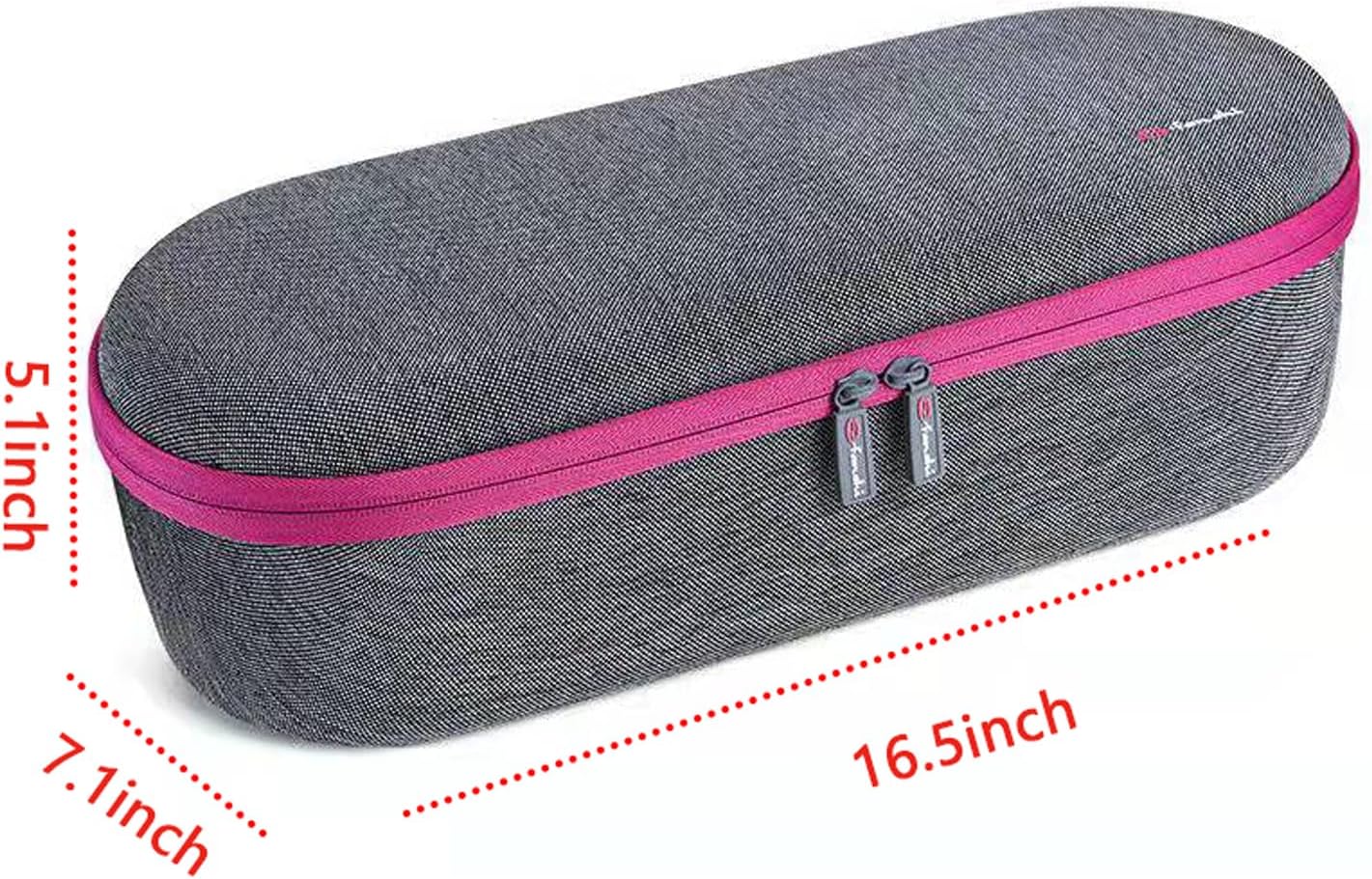 Dyson Hair Dryer Travel Carrying Case - Compatible with HD15, HD08, HD07, HD03, HD01 | Grey