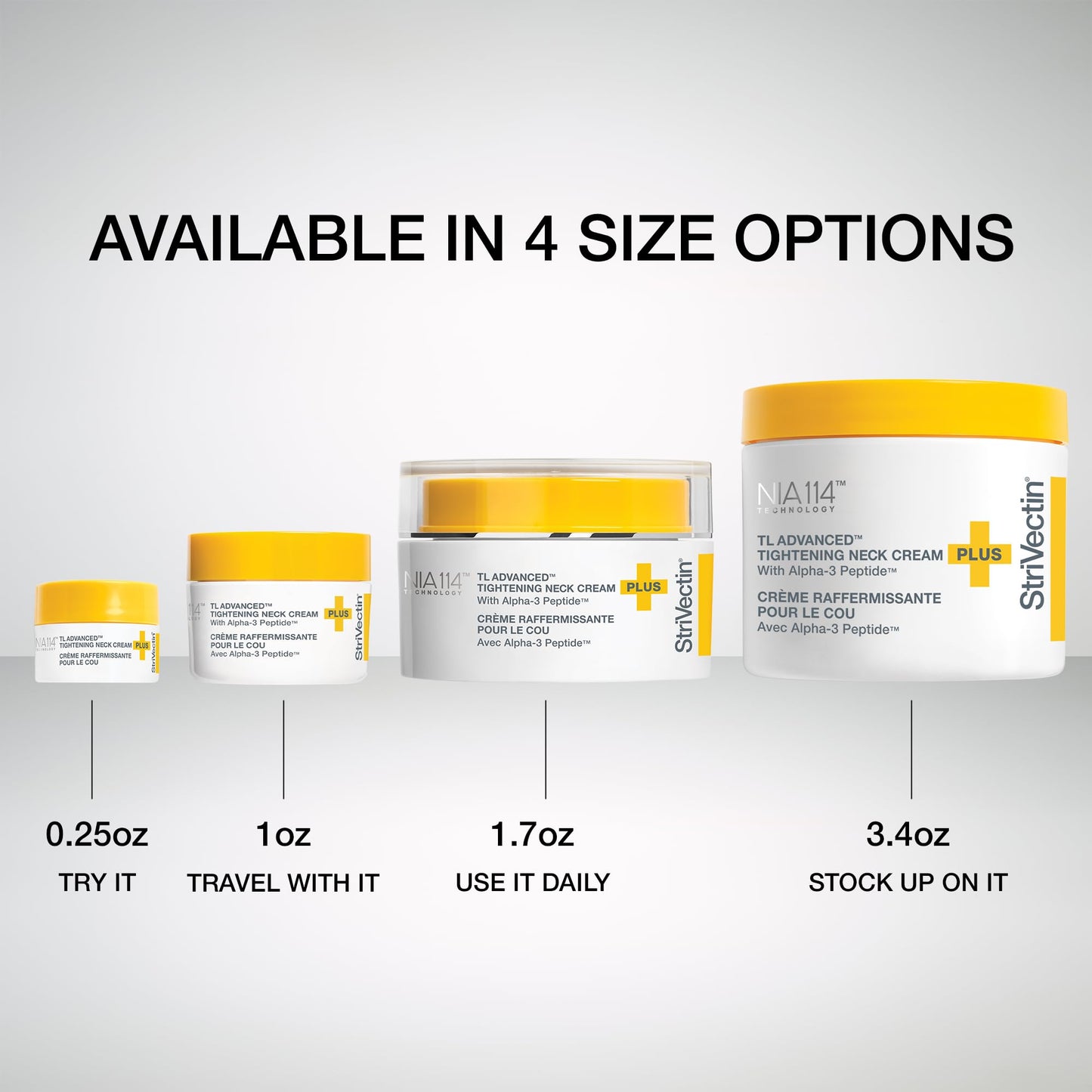 StriVectin TL Advanced Tightening Neck Cream PLUS - 3.4 oz - Tighten and Lift Neck Cream, Visibly Reduces Sagging and Crepey Skin, Improves Décolleté Lines and Wrinkles for Smooth, Youthful Skin