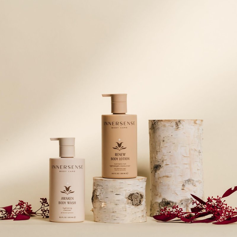 INNERSENSE Organic Beauty - Hair Revival Duo Holiday Set | Detox Hair Mask, Hydrate Hair Mask | Non-Toxic, Cruelty-Free, Clean Haircare (2 piece set)