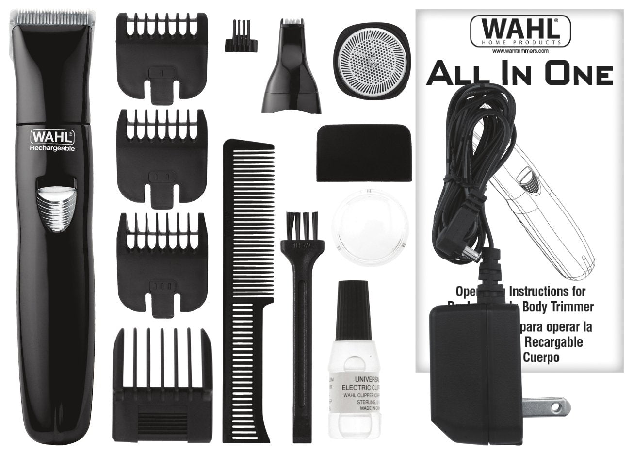 Wahl 9865-1301 All in One Rechargeable Groomer