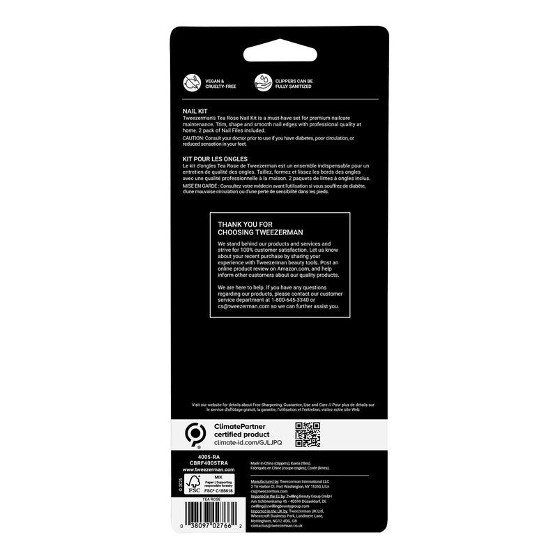 Tweezerman Tea Rose Nail Kit