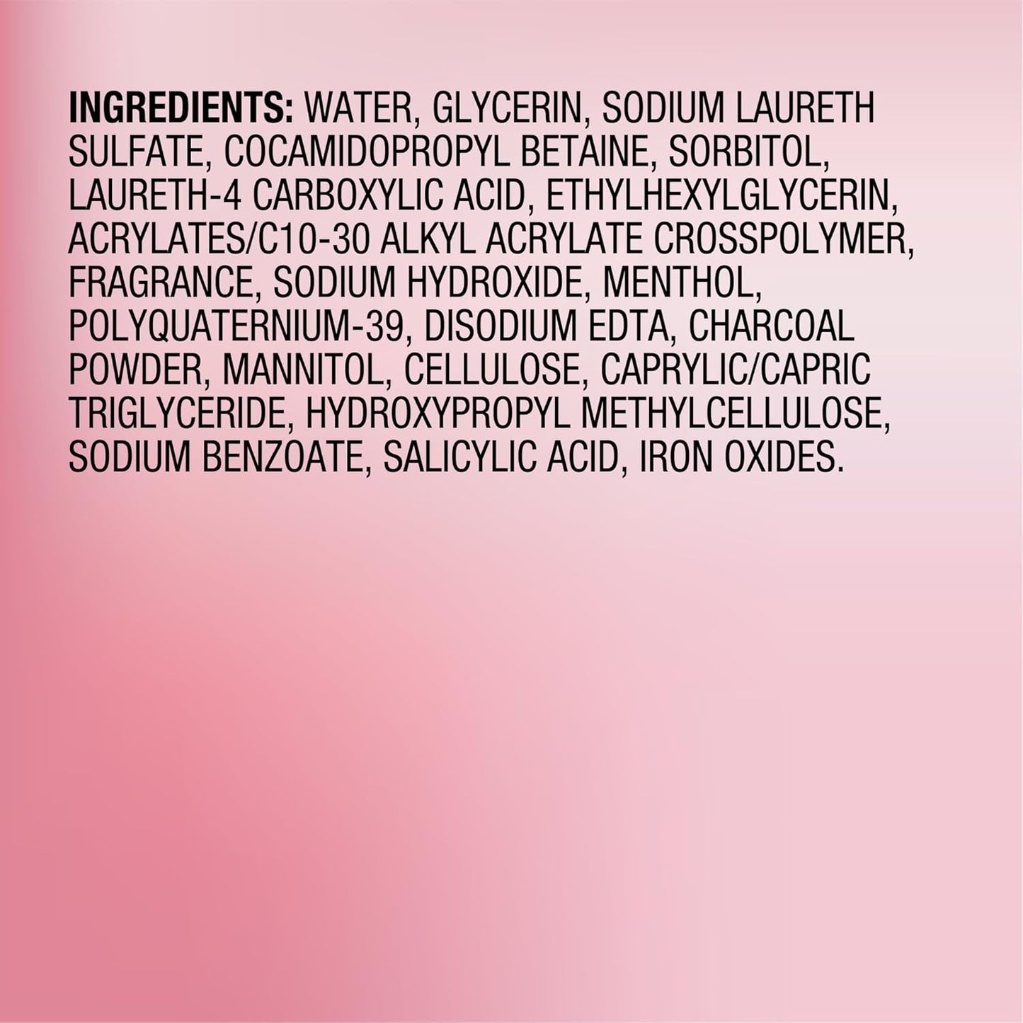Bioré Rose Quartz + Charcoal Daily Purifying Cleanser, Oil Free Facial Cleanser Energizes Skin, Dermatologist Tested and Cruelty Free, 6.77 oz