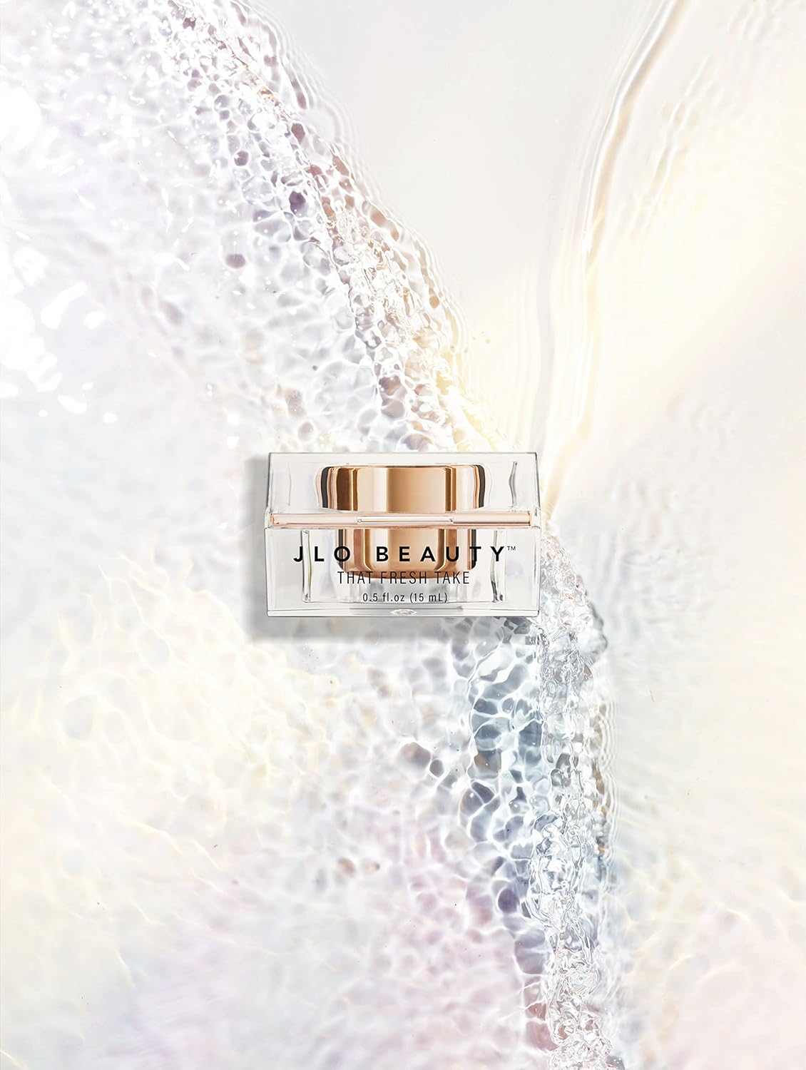 JLO Beauty Under Eye Cream - Hydrating Treatment with Peptides & Hyaluronic Acid for Dark Circles | 0.5 Oz