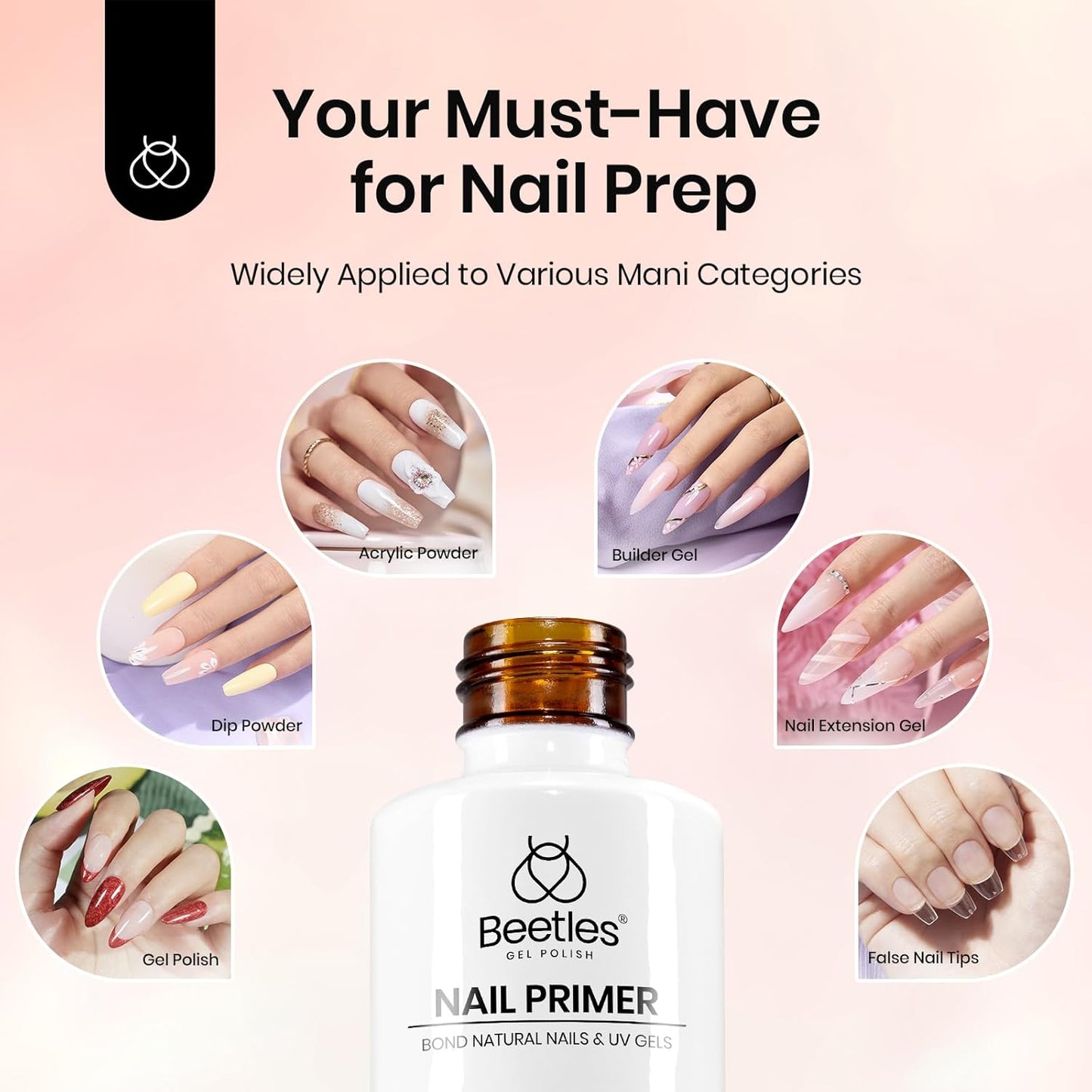 beetles Gel Polish Liquid Latex for Nails: 15ML Simple Peel off Cuticle Guard for Nail Polish Nail Art Liquid Latex Barrier Protector Manicure Cuticle Protectors with Stick Gifts for Women