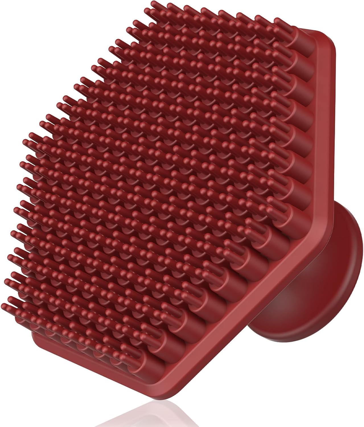 VWMYQ Silicone Face Scrubber for Men, Gentle Exfoliator Pad & Massager, Facial Cleansing Brush Silicone Face Wash Brush Removes Dead & Dry Skin (Black)