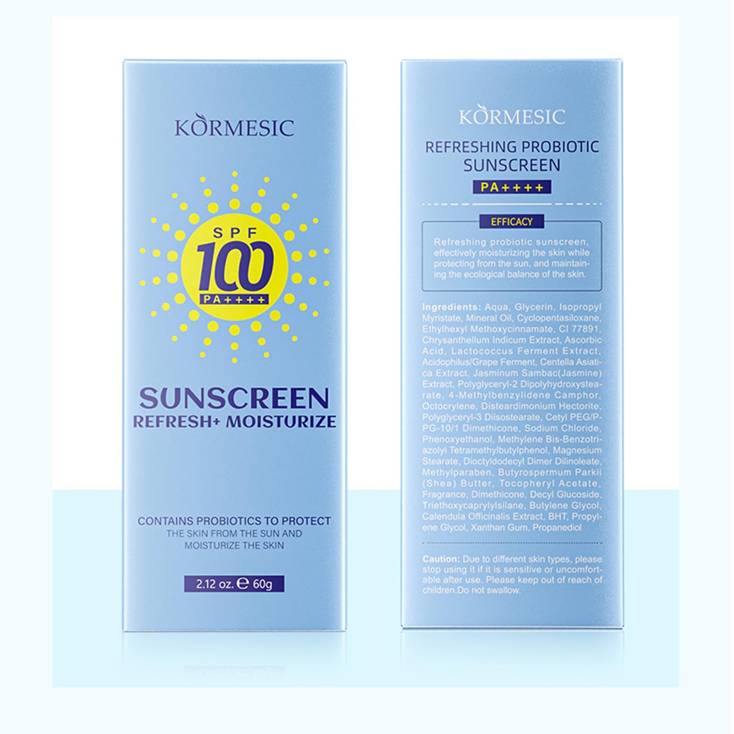High Protection Sunscreen spf 100 for Face & Body, Hydrating, 2.12 OZ