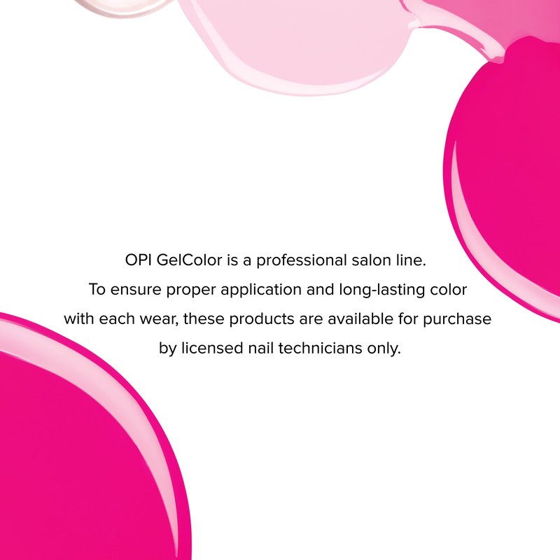 OPI GelColor, Let Me Bayou a Drink, Pink Gel Nail Polish, New Orleans Collection, 0.5 fl oz