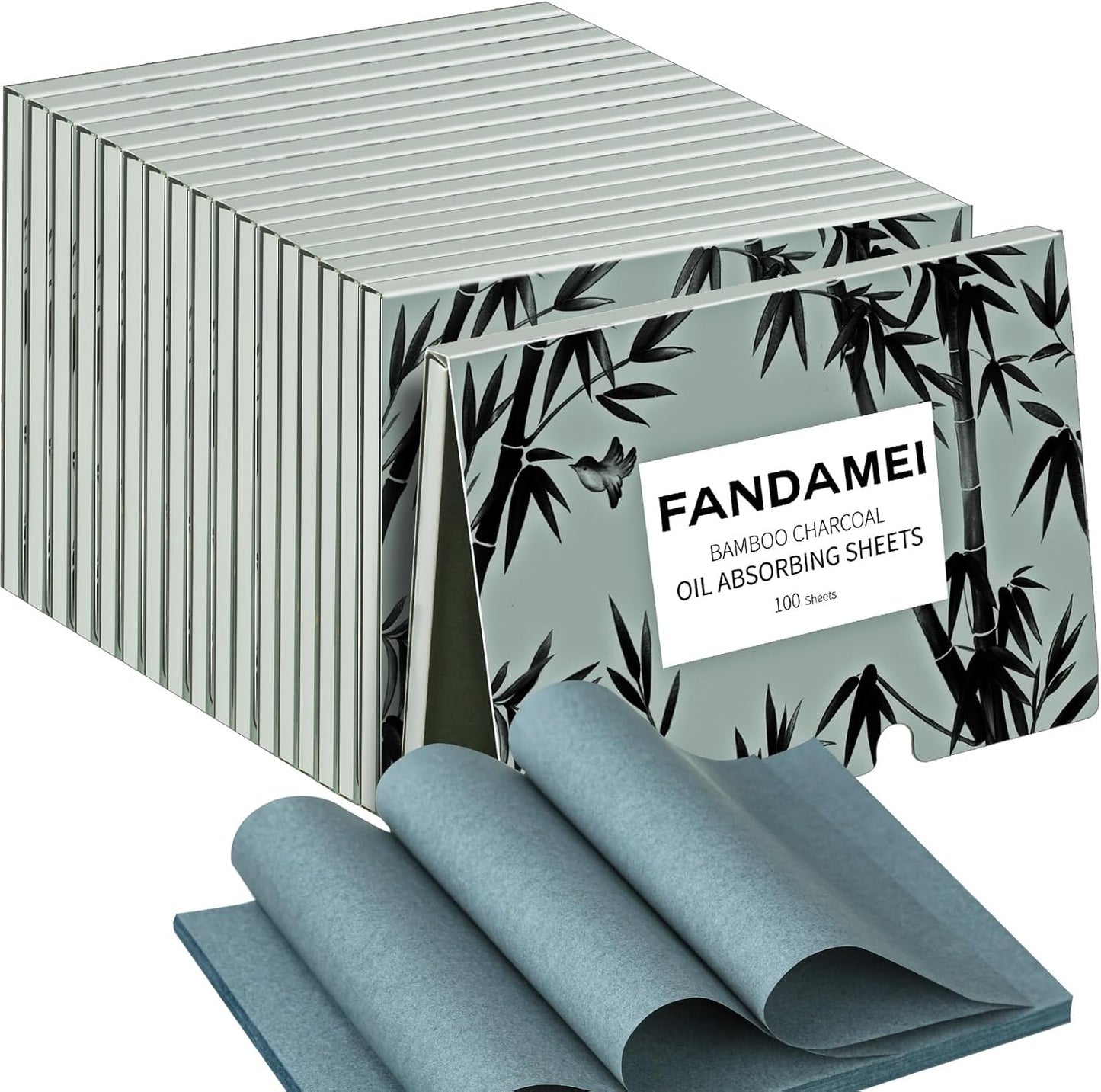 FANDAMEI 600 Counts Oil Blotting Sheets For Face, Blotting Paper for Oily Skin, Oil Control Film, Oil Absorbing Sheets For Face, Oil Absorbing Tissues, Oil Blotting Papers