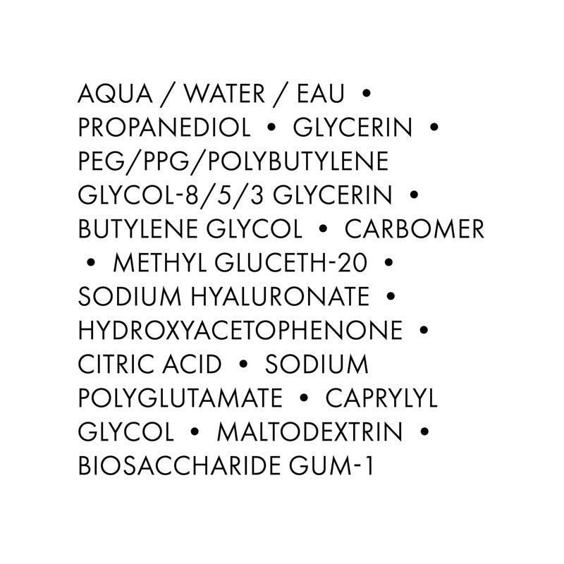 Vichy Mineral 89 Booster, Pure Hyaluronic Acid Serum for Face with Polyglutamic Acid for Skin Barrier Repair, Plumps & Hydrates, Lightweight Hydrating Serum, Oil-Free, Non-Sticky, 2.53 Fl Oz
