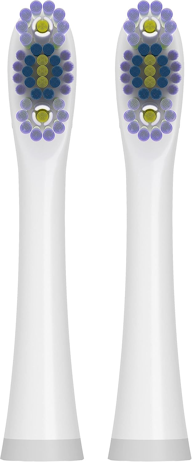 Colgate 360 Floss Tip Sonic Powered Battery Toothbrush Refill Pack - 2ct