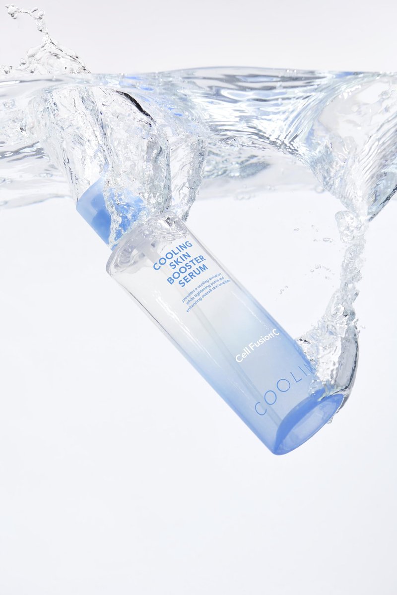 Cell Fusion C Cooling Skin Booster Serum, Hydrating First Serum for Pore Care and Cooling, Nano Hyaluronic Acid + Green Caffeine, 5.07 fl.oz / 150ml
