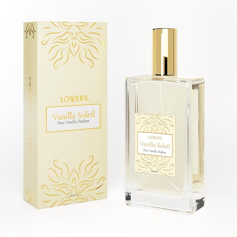 Pure Vanilla Perfume for Women - 100ml Creamy Tonka Bean Fragrance | Long-Lasting Vegan & Natural Ingredients