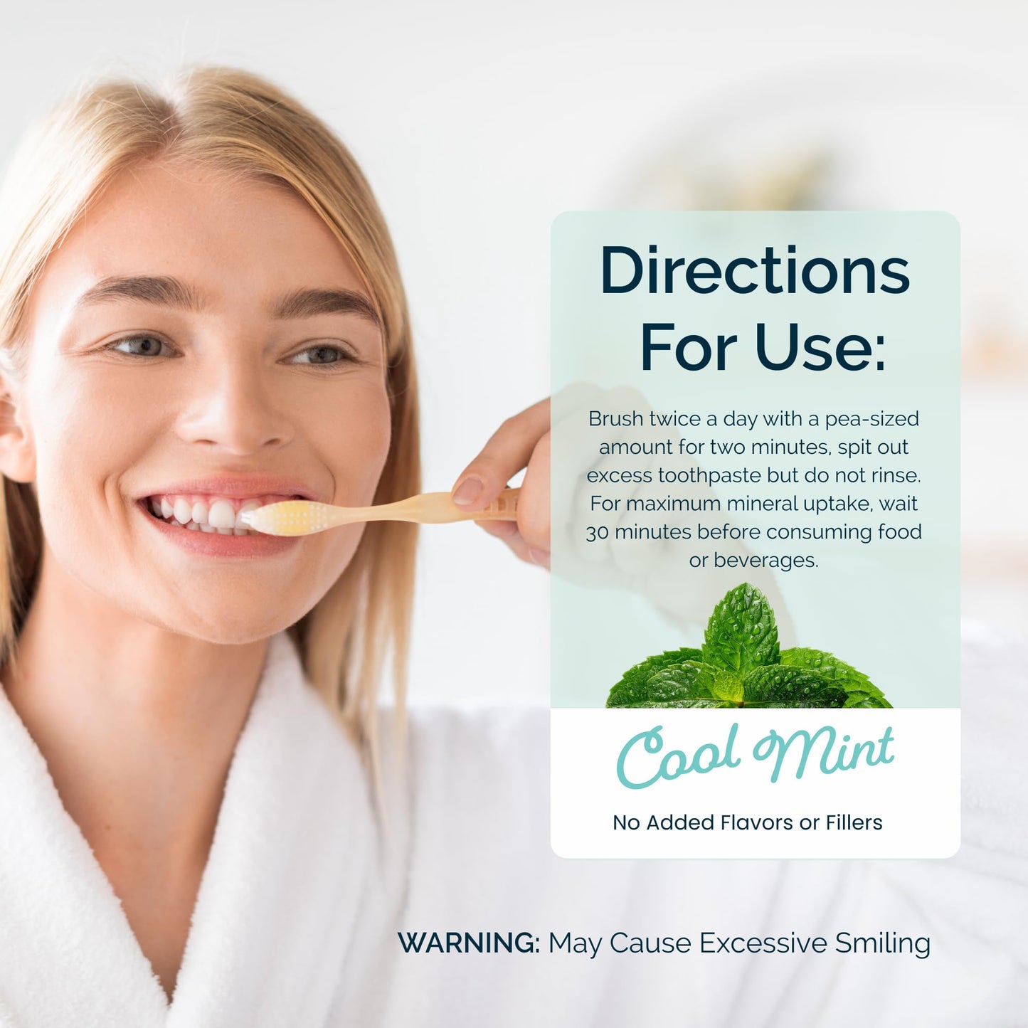 Dr. Jen Fluoride Free Toothpaste with 10% Premium Nano Hydroxyapatite