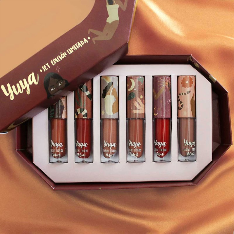 YuYa Cruelty-Free Lipstick - Long-Lasting, Intense Color with Velvet Finish & Exclusive Cap Design - A Must-Have for Any Look!