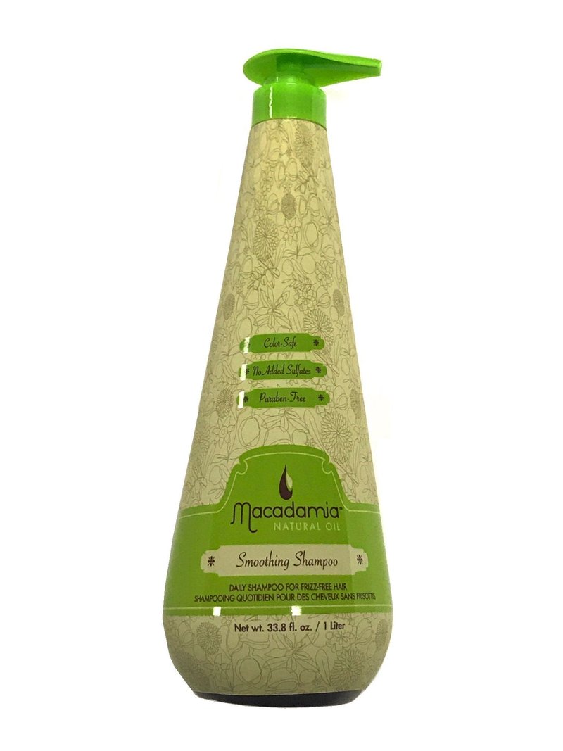 Macadamia Natural Oil Smoothing Shampoo - Daily Wash Sulfate-Free Shampoo for Frizz-Free Hair, Paraben-Free & Color-Safe, Hair Care, 33.8 fl oz