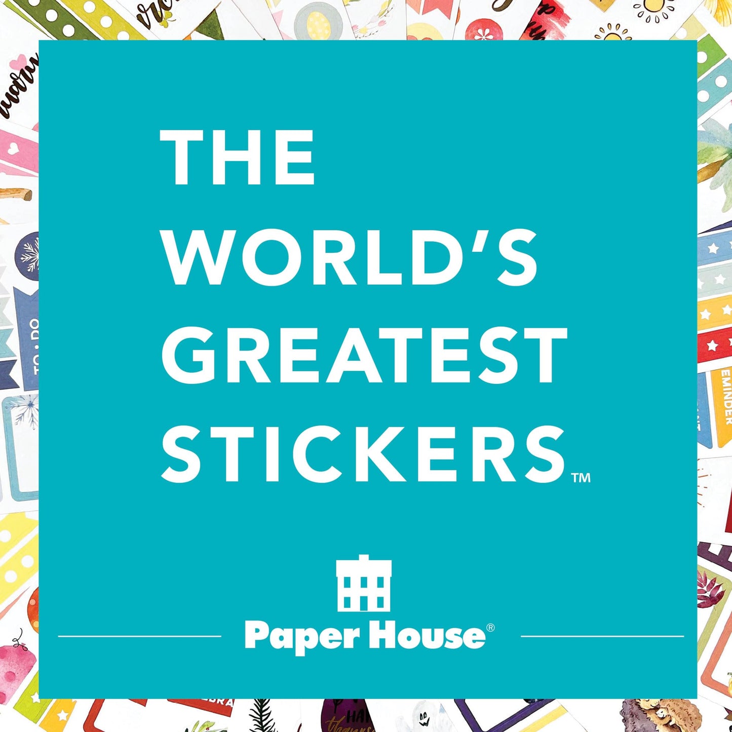 Paper House Productions Cardstock Sticker Sheet for Crafts, Scrapbooking & Collecting - Movie Night