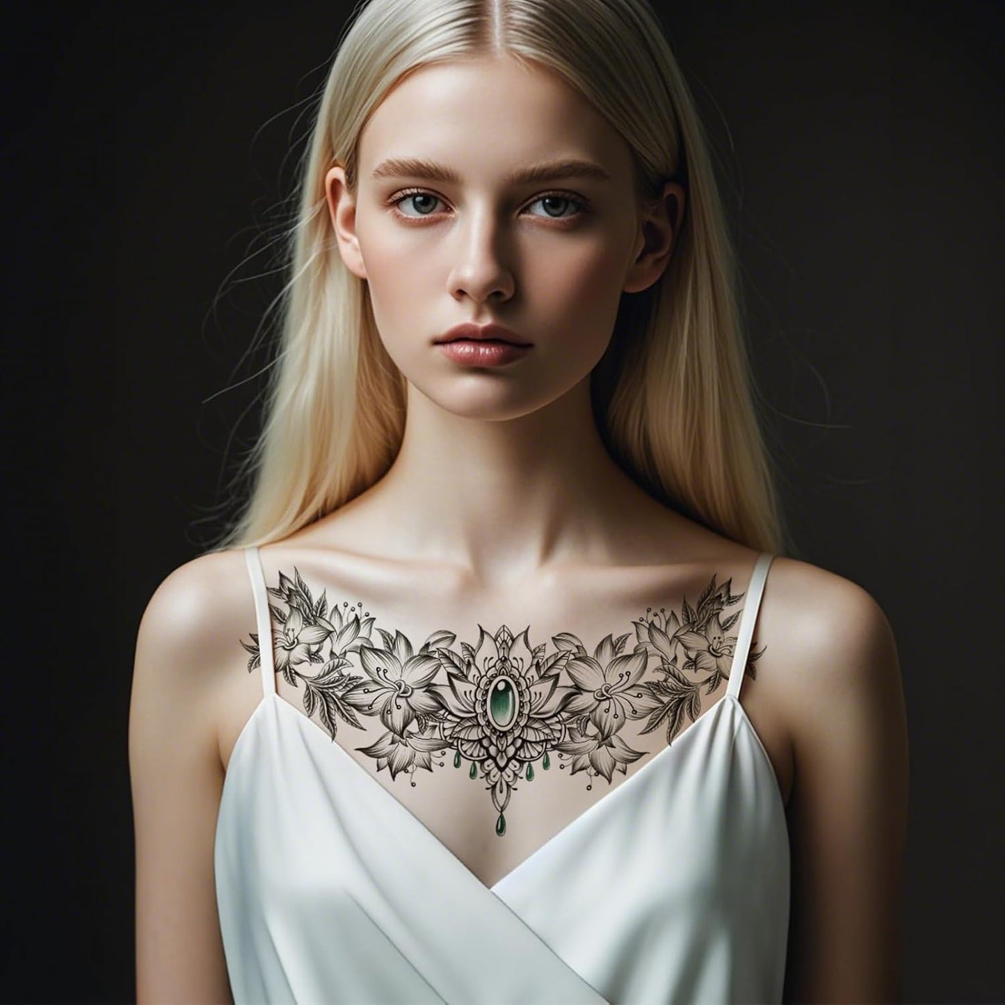 Realistic 3D Animal Temporary Tattoos Set - 40 Sheets for Men & Women, Includes Tigers, Wolves, Lions & Skull Designs