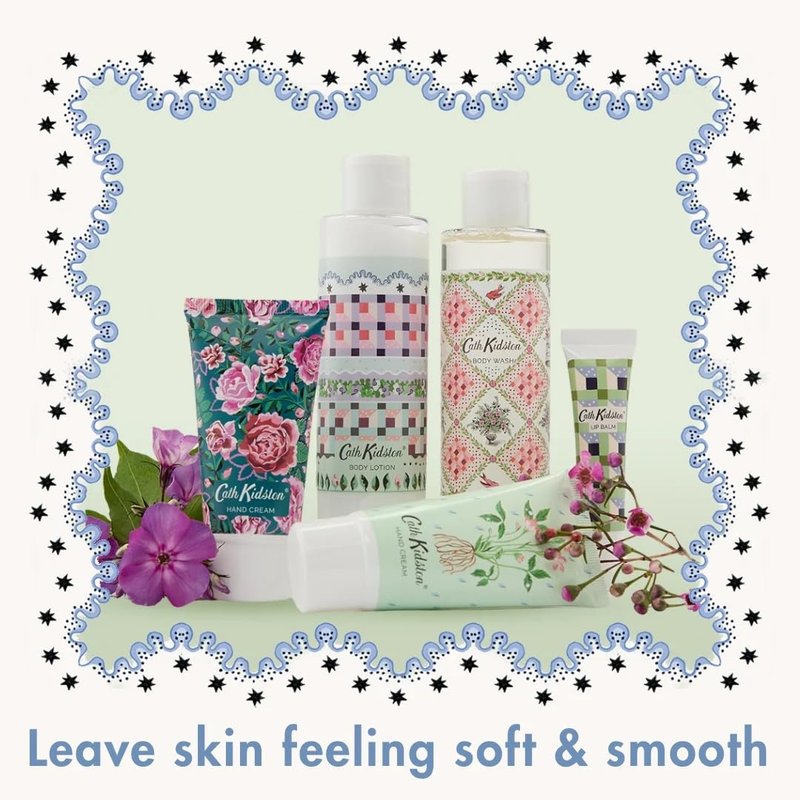 Cath Kidston Roots & Raindrops Body Pamper Hamper Handbag Gift Set