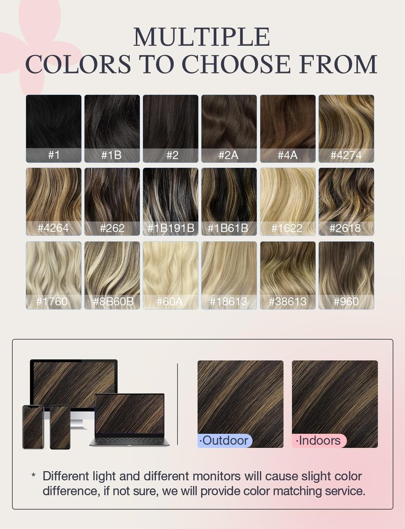 DOORES Injected Seamless Tape in Hair Extensions Human Hair Invisi Edge, Dark Brown to Chestnut Brown 10 Injection Tape-ins with 10 Classic Tape-ins 50g 16 Inch, Tape in Extensions