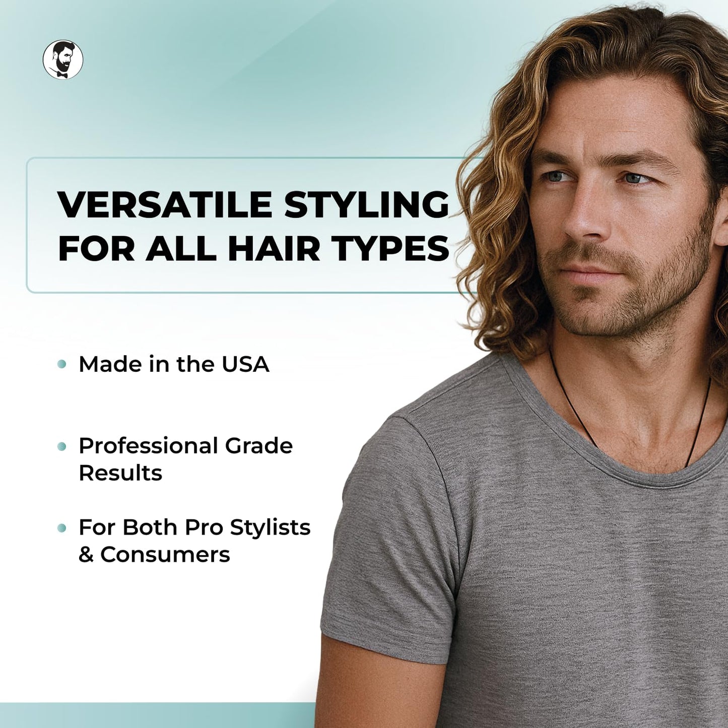 Gentlemen Republic Sea Salt Spray for Men & Women – Hair Texturizing Spray with Dead Sea Salt, Vitamin E & Kelp – Adds Volume & Texture – Lightweight Texturizing for Hair Men – 8 oz