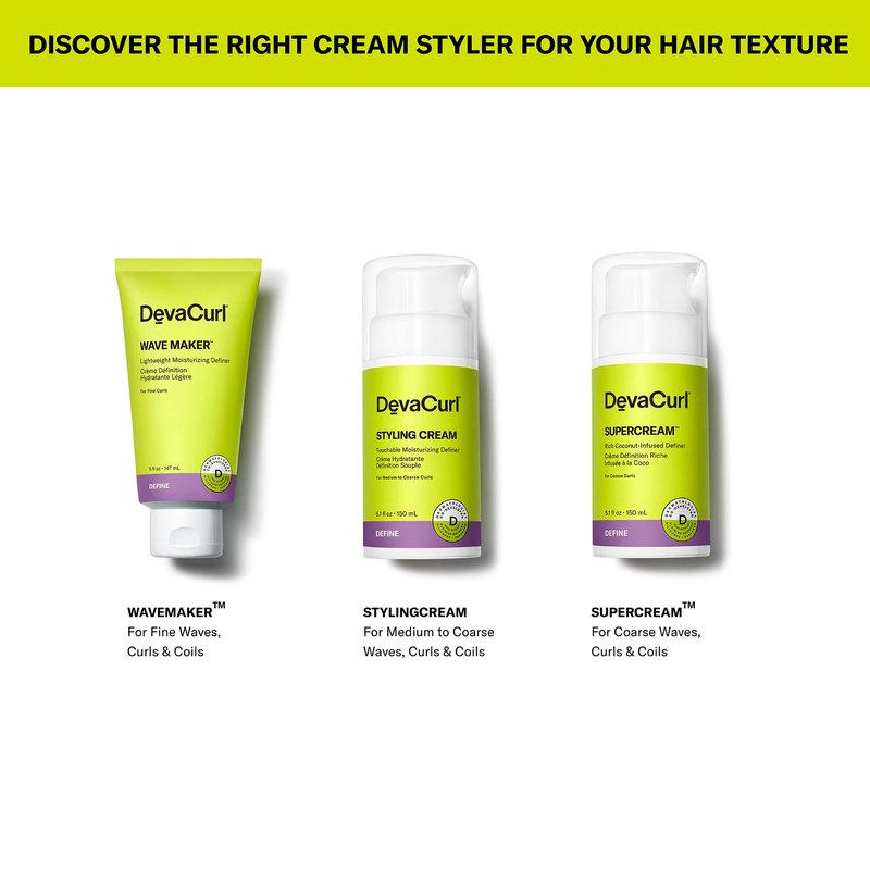 DevaCurl Wave Maker Lightweight Moisturizing Definer, Bright Breeze, 5 fl. oz.