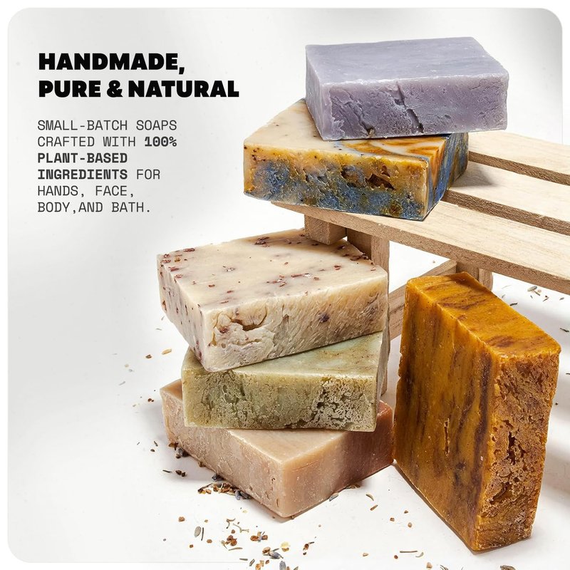 Iron Lion Soap – All-Natural Soap bar for Men & Women – Cold Process, Handmade in the USA - Musk