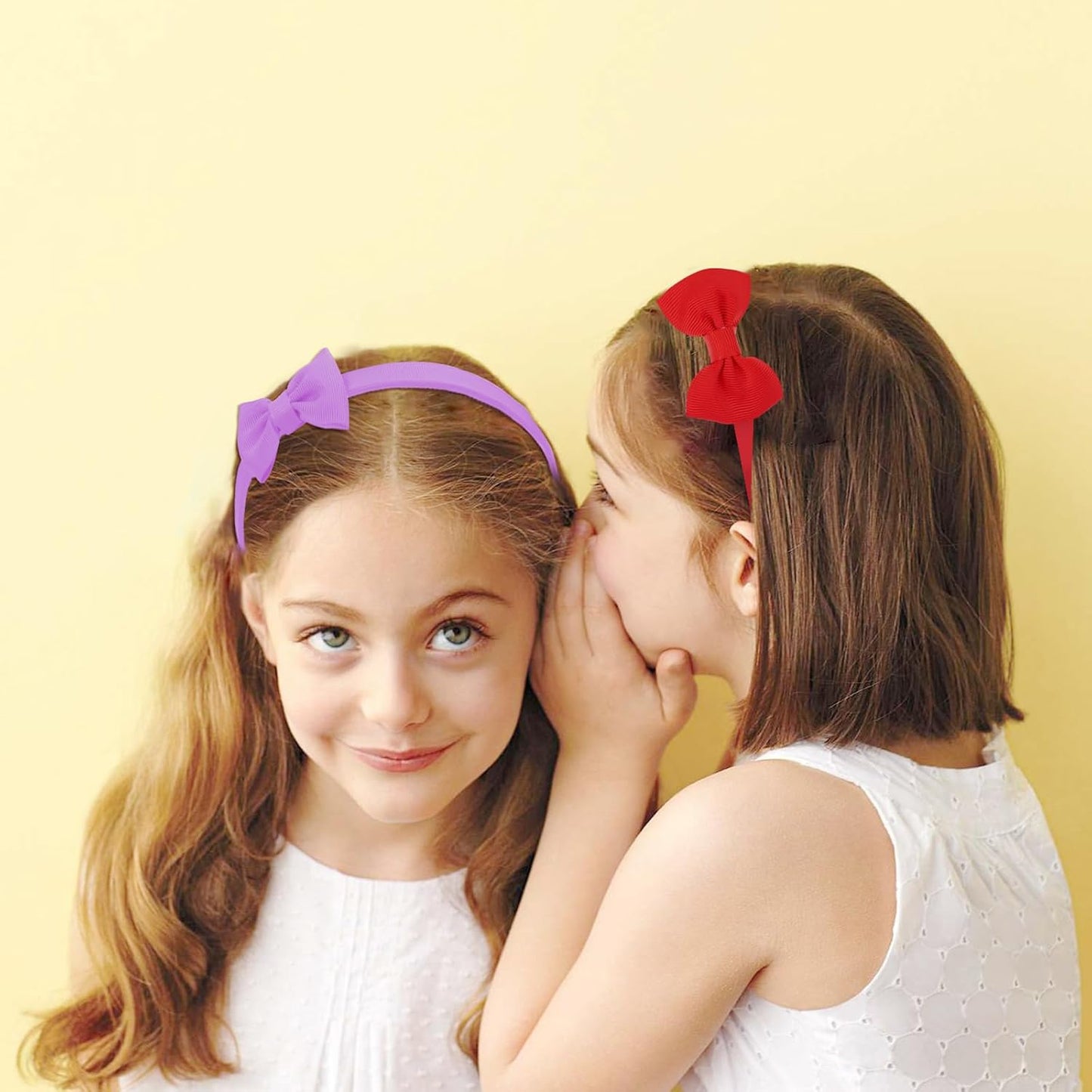 Toddler Headbands with Bows - Soft, Cute Hair Accessories for Girls (10pcs)