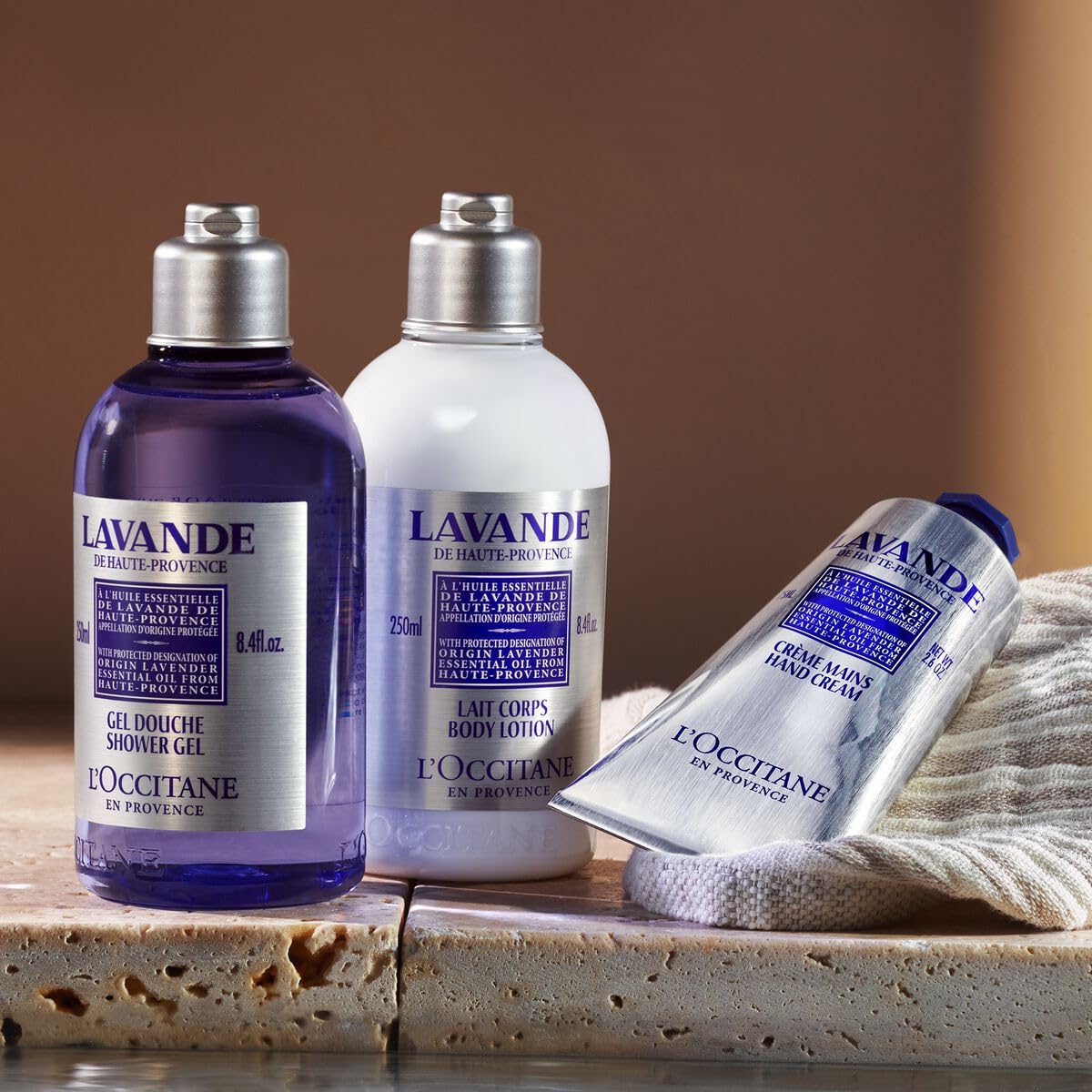 L'OCCITANE Lavender Body Lotion Enriched with Relaxing Lavender Essential Oil and Shea Butter. 8.40 fl oz