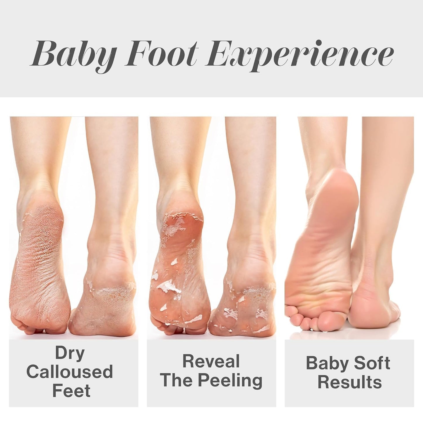 Baby Foot 2 PACK ORIGINAL FOOT PEEL - 2 TREATMENTS INCLUDED
