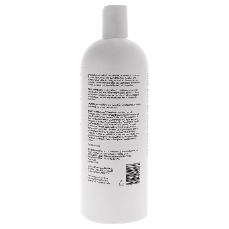 Affirm Normalizing Shampoo by Avlon for Unisex - 32 oz Shampoo