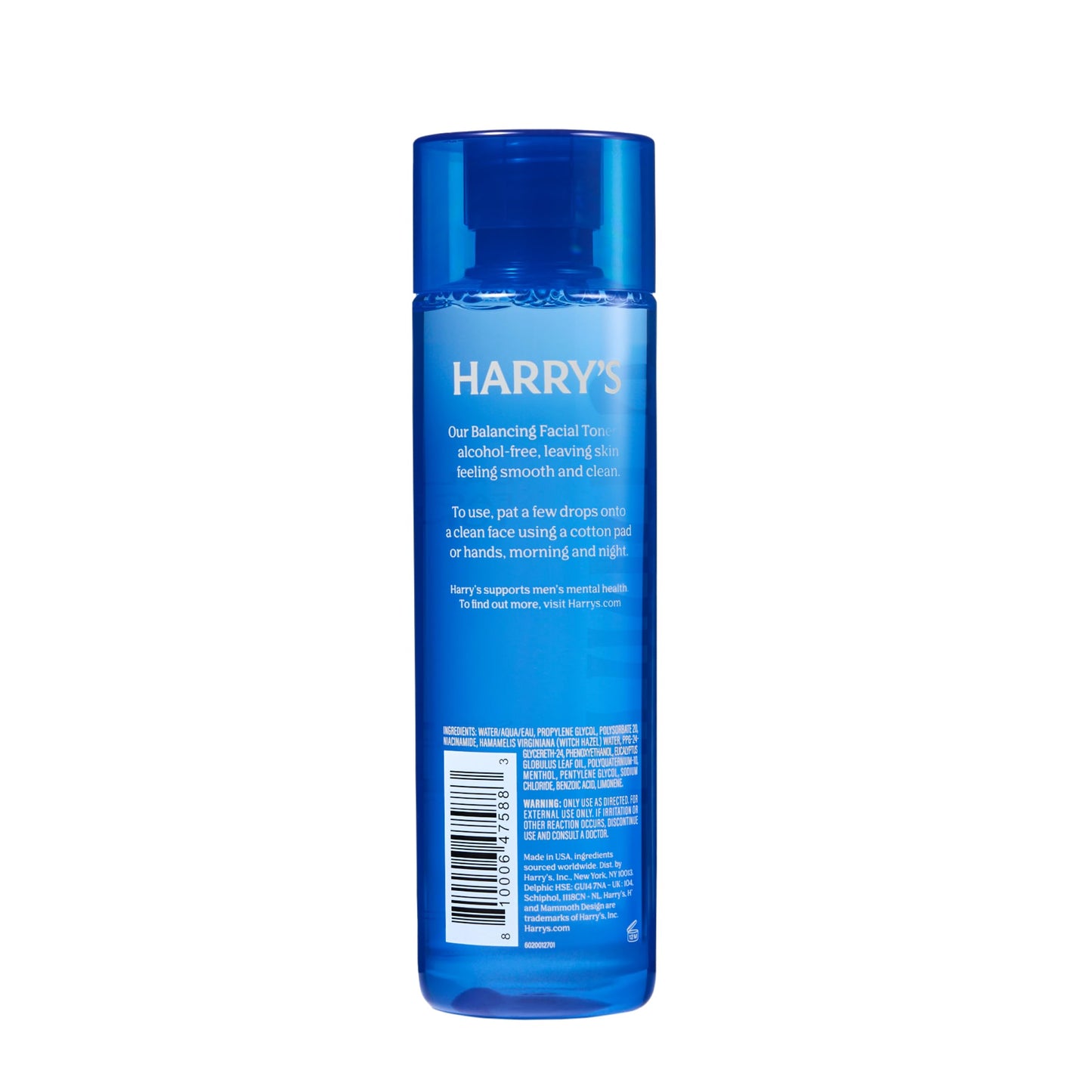 Harry's Freshening Hydrating Toner for Face, Skin Care Toner for Refreshed, Clean, Hydrated Skin, 8.35 Fl Oz, 2 Pack