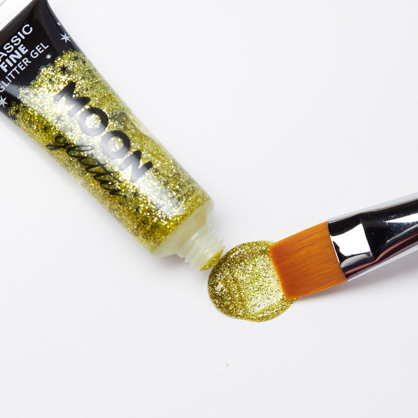 Classic Fine Glitter Gel by Moon Glitter - 0.40fl oz - Set of 5 - Glitter Face Paint