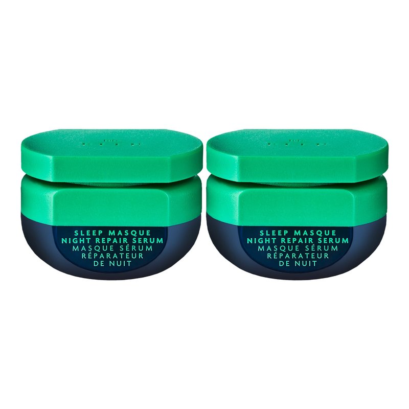R+Co BLEU Sleep Masque Night Repair Serum 2 Pack – Overnight Hair Treatment for Repair, Hydration & Shine – Color-Safe, Lightweight Serum