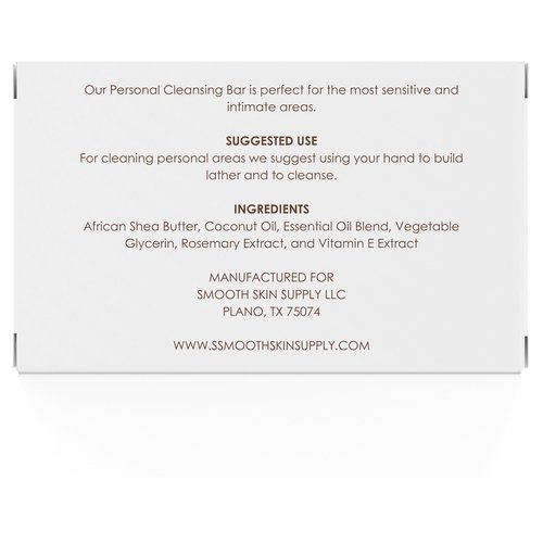 Se-Brázil Personal Cleansing Bar All Natural Soap-Free Organic Ingredients for Intimate Cleansing and Hydration, For Sensitive Skin, Body Odor and pH Balance, Fragrance-Free