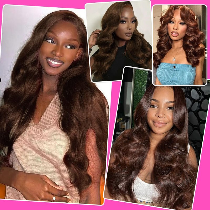 Clip in Hair Extensions Real Human Hair 14 Inch Remy Human Hair Extensions for Women Double Weft Seamless Clip ins Brazilian Body Wave Virgin Human Hair Extensions 8Pcs 100g 20 Clips Dark Brown
