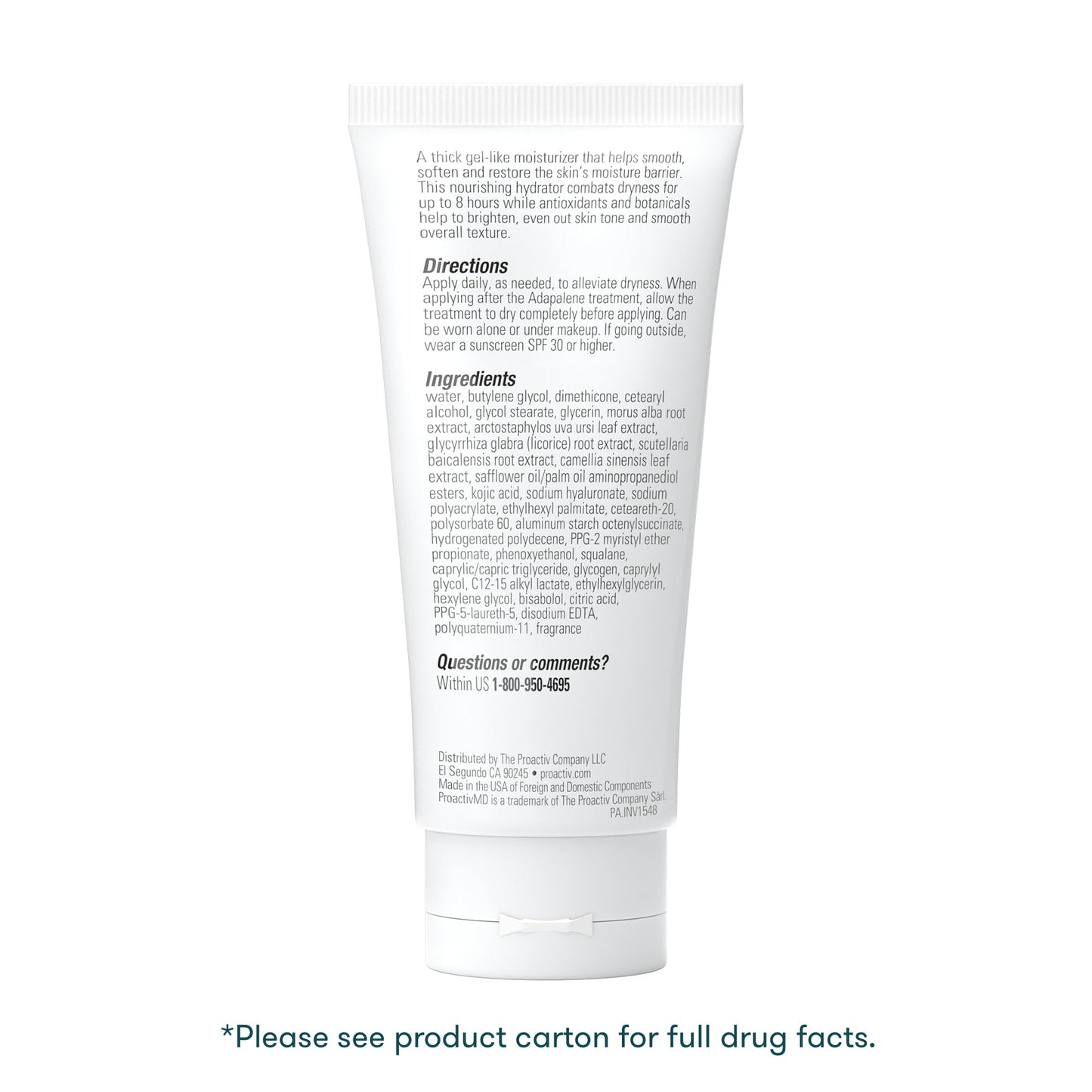 Proactiv MD Ultra-Hydrating Hyaluronic Acid Daily Face Moisturizer, Nourishing Hydrator with Skin Brightening Complex, 3 Fl Oz